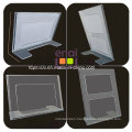 High Quality Transparent PS Plastic Display Card Stand for Advertising